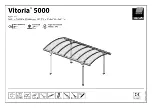 Palram Vitoria 5000 Installation Manual предпросмотр