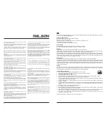 Preview for 4 page of PALSON 30094D Operating Instructions Manual