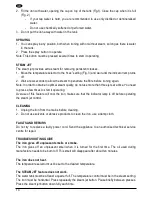 Предварительный просмотр 10 страницы PALSON 30449 Operating Instructions Manual