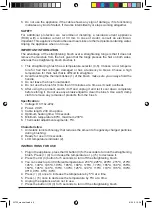 Предварительный просмотр 10 страницы PALSON 30725 Operating Instructions Manual