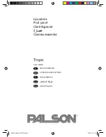 PALSON 30825 Operating Instructions Manual предпросмотр