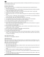Предварительный просмотр 6 страницы PALSON AMERICAN Operating Instructions Manual