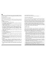 Предварительный просмотр 13 страницы PALSON ARIZONA - Operating Instructions Manual