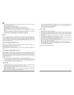 Предварительный просмотр 6 страницы PALSON BAHAMAS Operating Instructions Manual