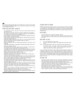 Предварительный просмотр 7 страницы PALSON BAHAMAS Operating Instructions Manual