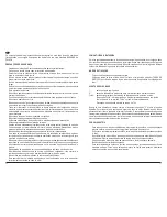 Предварительный просмотр 9 страницы PALSON BAHAMAS Operating Instructions Manual