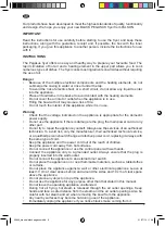 Предварительный просмотр 13 страницы PALSON Black Pegasus Operating Instructions Manual
