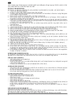 Предварительный просмотр 12 страницы PALSON BRISTOL Operating Instructions Manual