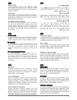 Предварительный просмотр 9 страницы PALSON CAPRICE Operating Instructions Manual