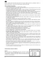 Предварительный просмотр 10 страницы PALSON CAPRICE Operating Instructions Manual