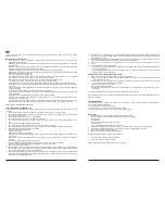 Предварительный просмотр 6 страницы PALSON CENTURY Operating Instructions Manual