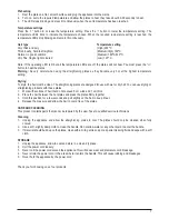 Предварительный просмотр 7 страницы PALSON CHIC Operating Instructions Manual