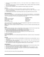 Предварительный просмотр 13 страницы PALSON CHIC Operating Instructions Manual