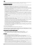 Предварительный просмотр 18 страницы PALSON DAKOTA Operating Instructions Manual