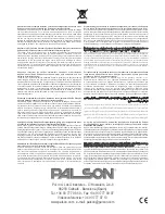 Предварительный просмотр 15 страницы PALSON DISCOVERY Operating Instructions Manual