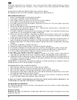 Предварительный просмотр 20 страницы PALSON DONNA Operating Instructions Manual