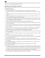 Предварительный просмотр 12 страницы PALSON FORNETTO PLUS Operating Instructions Manual