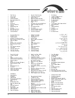 Preview for 2 page of PALSON FUTURE 2200 Operating Instructions Manual