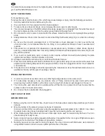 Предварительный просмотр 8 страницы PALSON IRIS Operating Instructions Manual