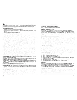Предварительный просмотр 6 страницы PALSON JAGUAR - Operating Instructions Manual