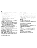 Предварительный просмотр 10 страницы PALSON JAGUAR - Operating Instructions Manual