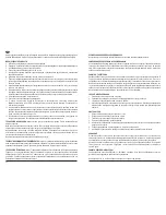 Предварительный просмотр 12 страницы PALSON JAGUAR - Operating Instructions Manual