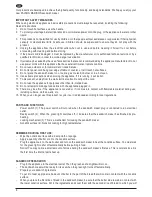 Предварительный просмотр 8 страницы PALSON MADISON Operating Instructions Manual