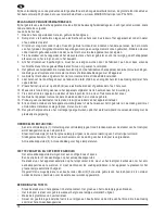 Предварительный просмотр 18 страницы PALSON MADISON Operating Instructions Manual