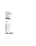 PALSON MARLENE Manual preview