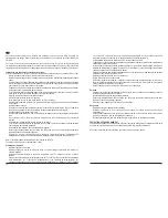Предварительный просмотр 6 страницы PALSON MODEL Operating Instructions Manual