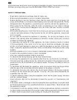 Предварительный просмотр 6 страницы PALSON MULTIFRUIT-PRO Operating Instructions Manual