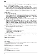 Предварительный просмотр 12 страницы PALSON NILO Operating Instructions Manual
