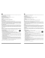 Предварительный просмотр 6 страницы PALSON OASIS Operating Instructions Manual
