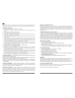 Предварительный просмотр 6 страницы PALSON PANTHER - Operating Instructions Manual