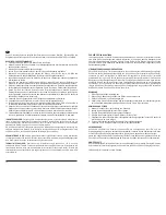 Предварительный просмотр 8 страницы PALSON PANTHER - Operating Instructions Manual