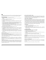 Предварительный просмотр 11 страницы PALSON PANTHER - Operating Instructions Manual