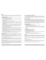 Предварительный просмотр 12 страницы PALSON PANTHER - Operating Instructions Manual