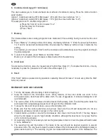 Предварительный просмотр 16 страницы PALSON PEARL Operating Instructions Manual