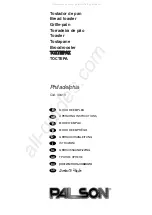 Preview for 1 page of PALSON PHILADELPHIA Operating Instructions Manual