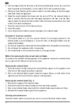 Предварительный просмотр 10 страницы PALSON Racer Operating Instructions Manual