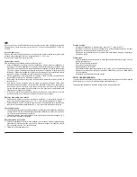 Предварительный просмотр 4 страницы PALSON REVOLUTION Operating Instructions Manual