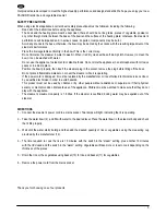 Предварительный просмотр 5 страницы PALSON RISOTTO Operating Instructions Manual