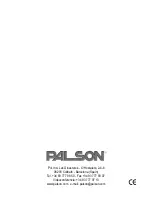 Предварительный просмотр 16 страницы PALSON RISOTTO Operating Instructions Manual