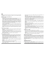 Предварительный просмотр 11 страницы PALSON SKY - Operating Instructions Manual