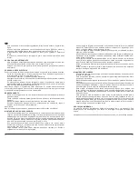 Предварительный просмотр 12 страницы PALSON SKY - Operating Instructions Manual