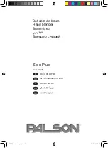 Preview for 1 page of PALSON Spin Plus Operating Instructions Manual