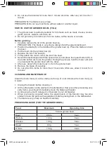 Предварительный просмотр 10 страницы PALSON Spin Plus Operating Instructions Manual