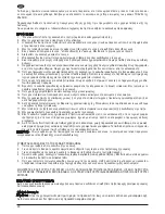 Предварительный просмотр 20 страницы PALSON TRAVEL Operating Instructions Manual