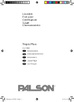 Preview for 1 page of PALSON Tropic Plus 30826 Operating Instructions Manual