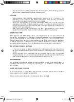 Предварительный просмотр 9 страницы PALSON Tropic Plus 30826 Operating Instructions Manual
